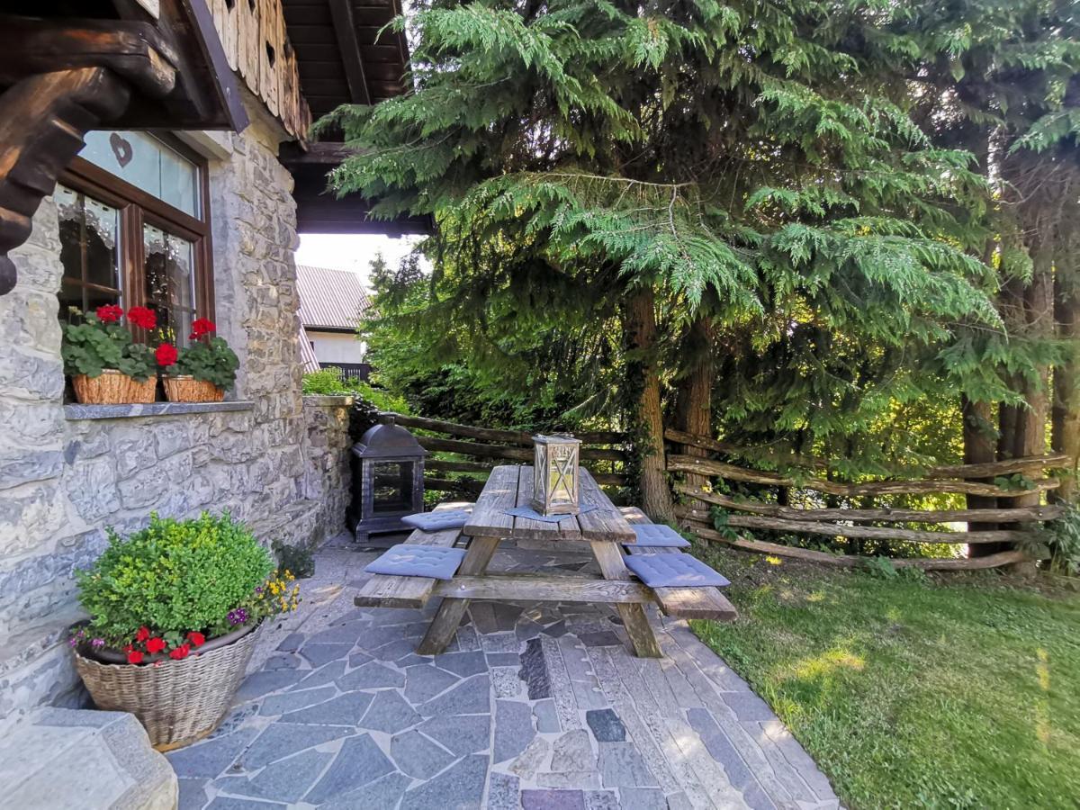 Apartma Alpski Vrt Vojsko Kültér fotó